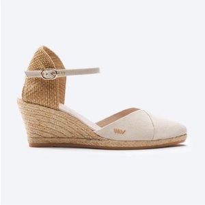 Caseta Canvas Wedges - 6.5 US (37EU) / Beige